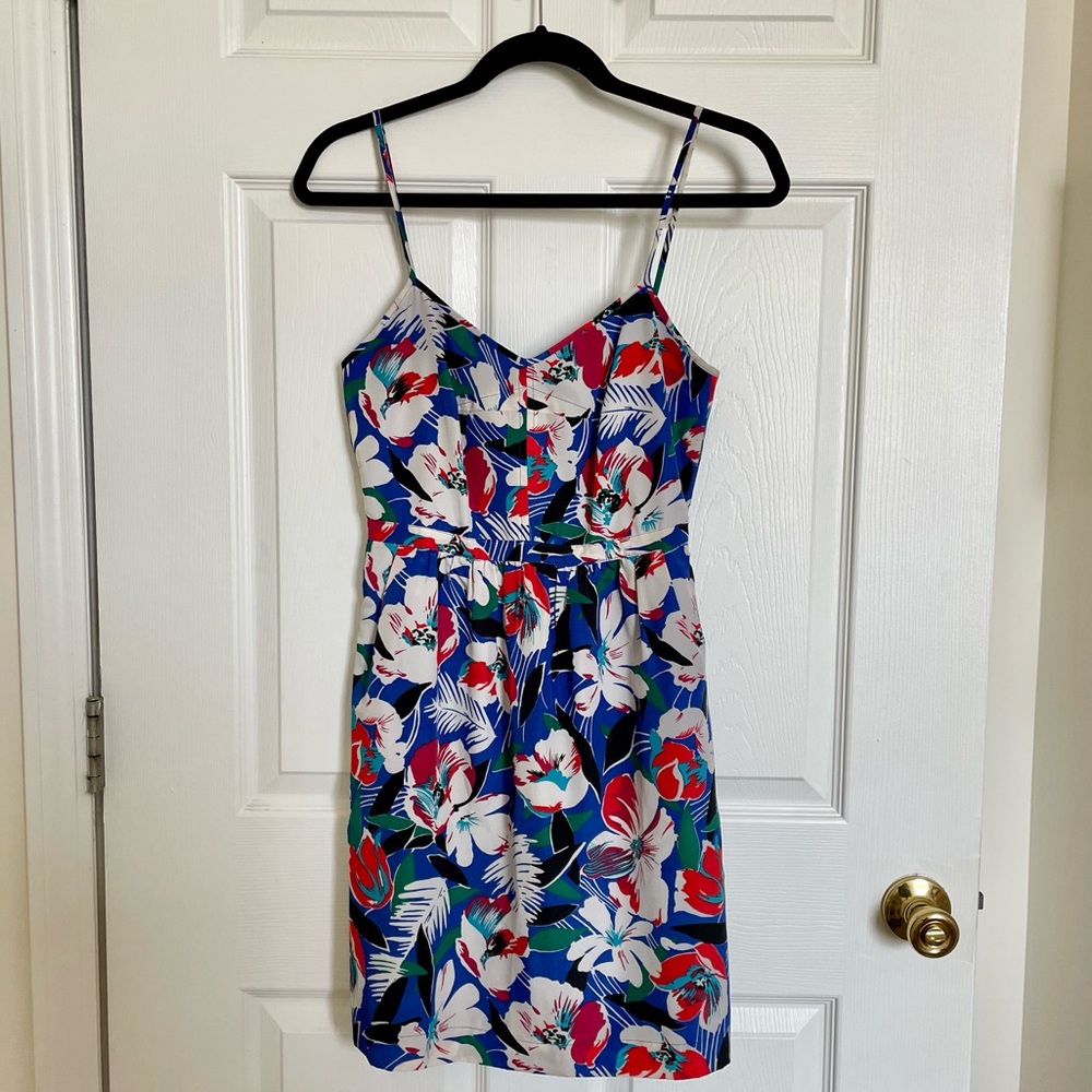 JCrew Factory Floral Summer Dress